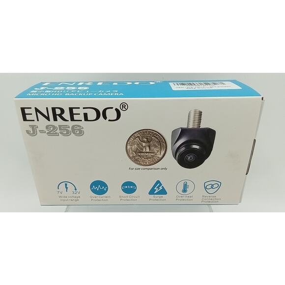 Back Up Micro Camera ENREDO J-250 HD 800TVL/Night Vision for Autos - Picture 1 of 6